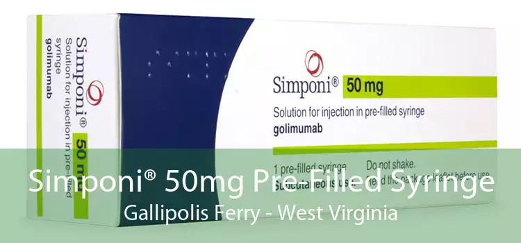 Simponi® 50mg Pre-Filled Syringe Gallipolis Ferry - West Virginia