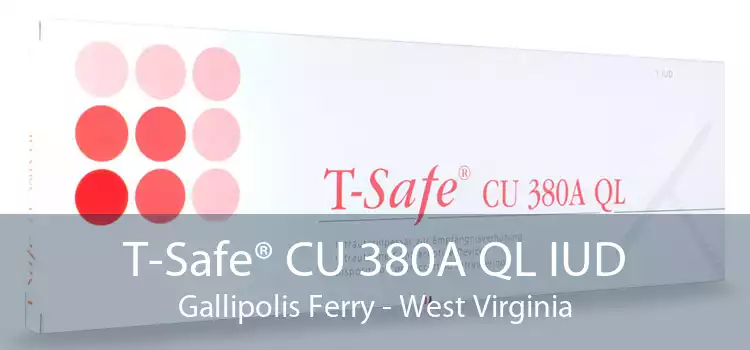 T-Safe® CU 380A QL IUD Gallipolis Ferry - West Virginia