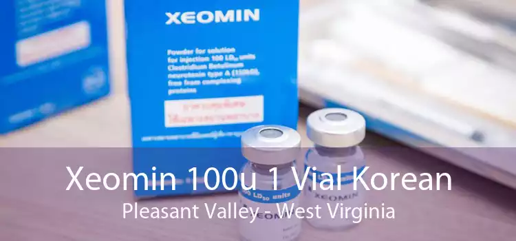 Xeomin 100u 1 Vial Korean Pleasant Valley - West Virginia